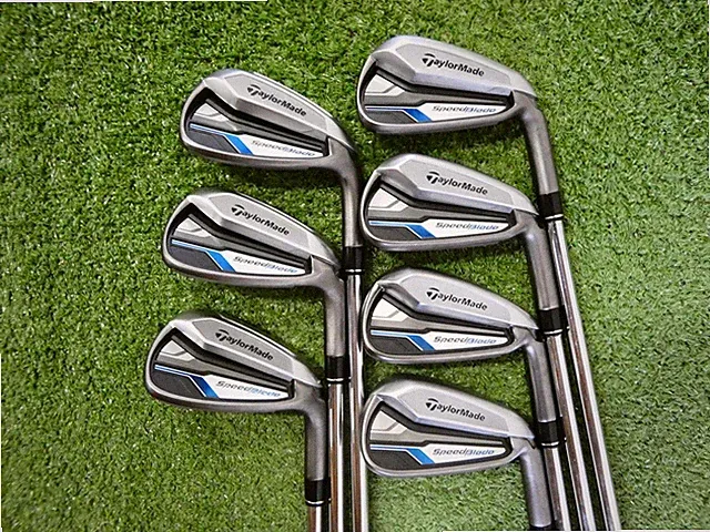 TaylorMade SpeedBlade Irons 4-P 85 Regular Steel +.5" Excellent