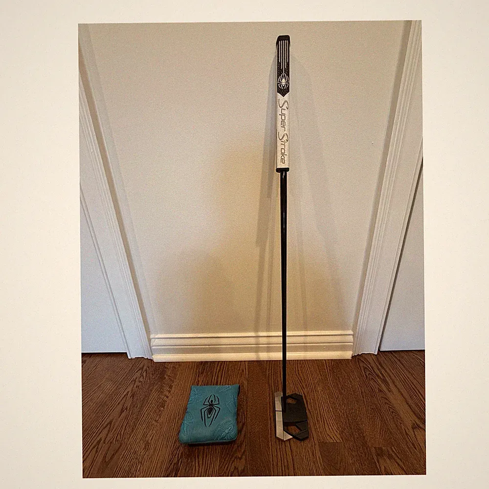 TaylorMade Spider SA 2T 35 Left-Handed Mallet Putter SuperStroke Grip