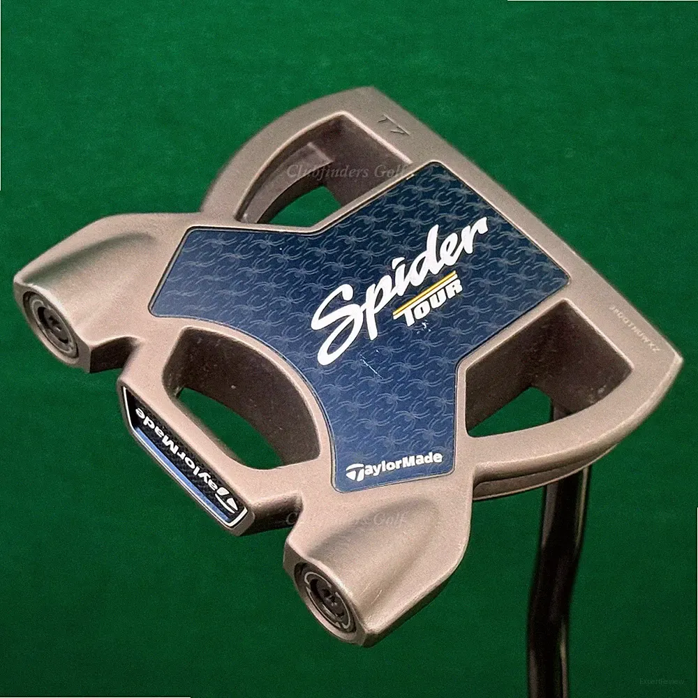 TaylorMade Spider Tour 34" T7 Double-Bend Putter KBS W/ Super Stroke & HC