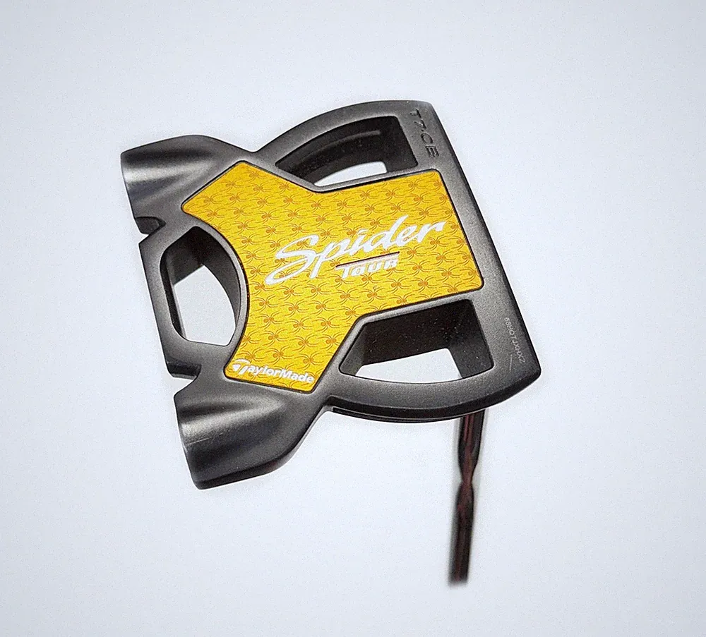 TaylorMade Spider Tour Black T7-CB Steel KBS Double Bend 34" Mallet Putter
