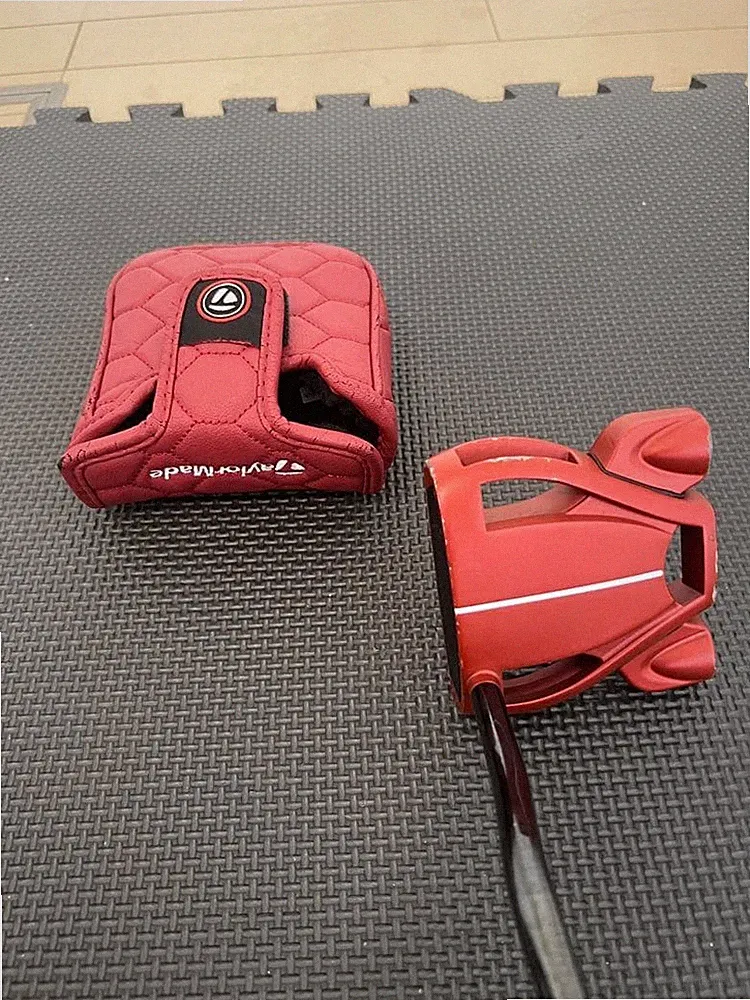 TaylorMade Spider Tour Red Double Bent Putter, Excellent Condition