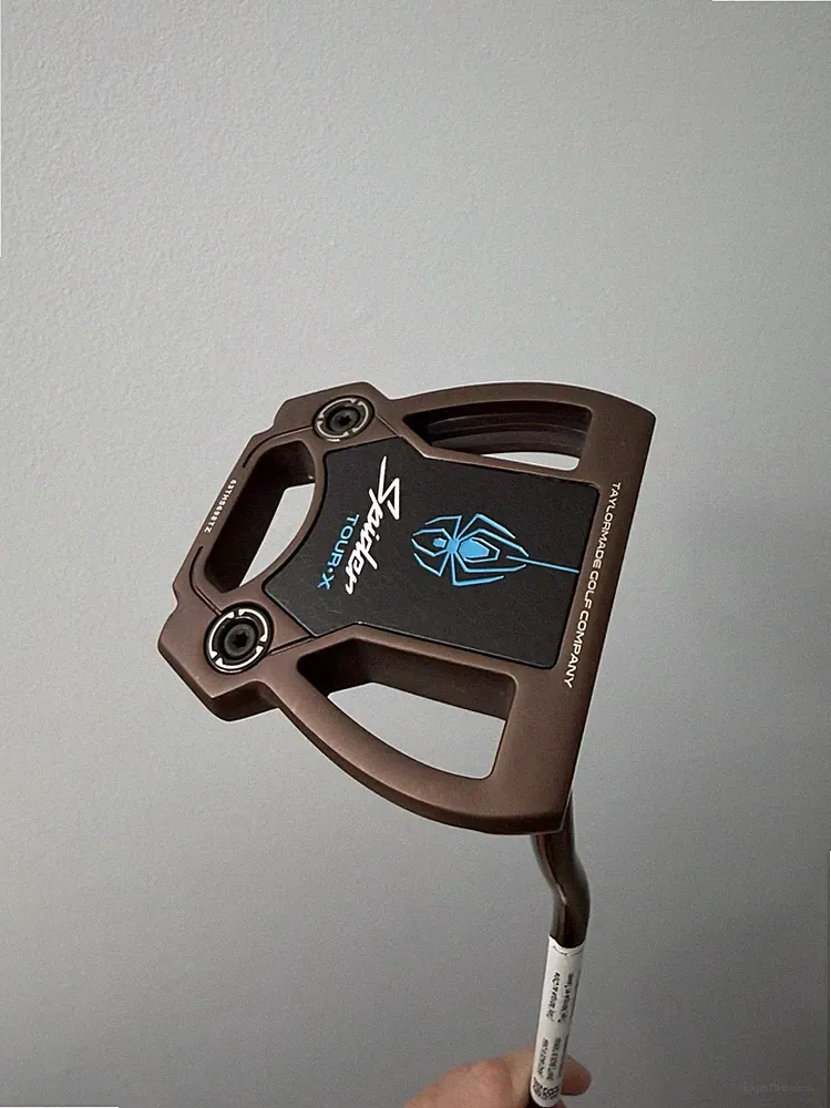 TAYLORMADE SPIDER TOUR X DOUBLE BEND TORCHED PVD PUTTER LIKENEW