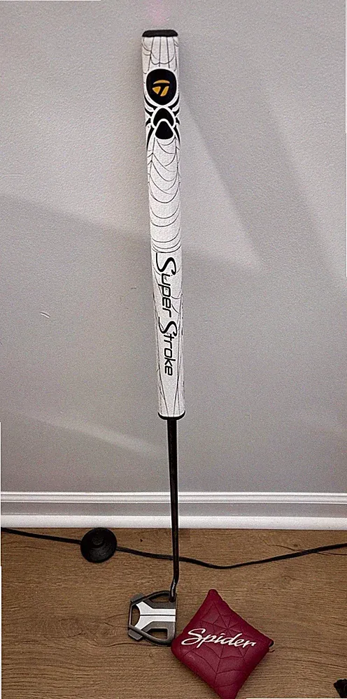 Taylormade Spider Tour X Putter, 35", RH, Double Bend, 17" Grip Counterbalanced