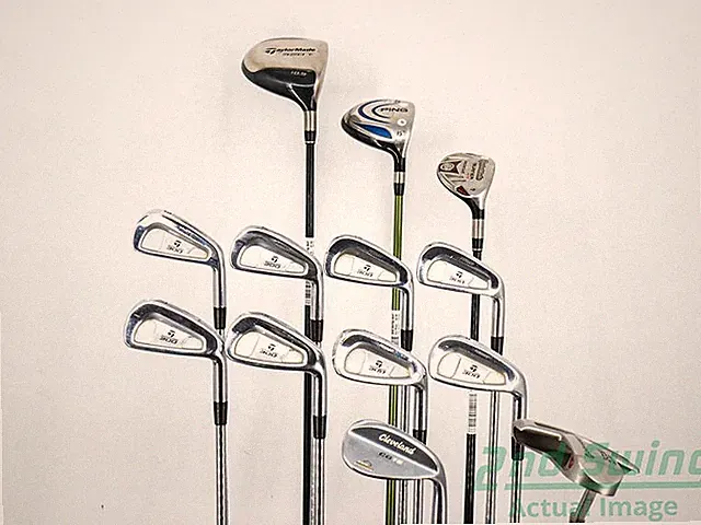 TaylorMade Starter Complete Golf Club Set Steel Stiff Right Handed