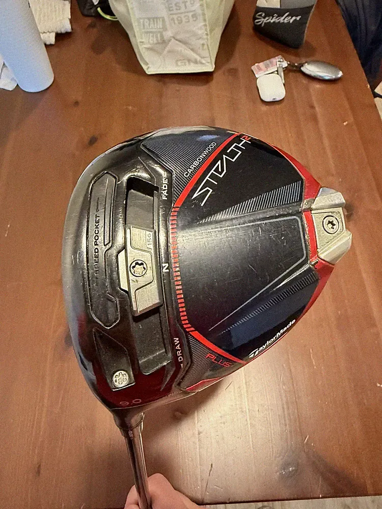TaylorMade Stealth 2 Plus Driver LH Left Hand 9° Project X HZRDUS Black Gen 4 60