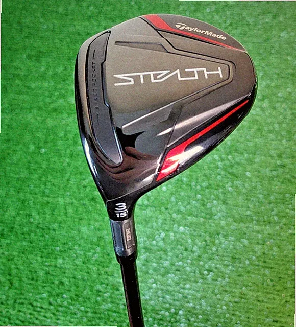 TaylorMade Stealth 3 Wood, 15*, LH, Fujikura Ventus FW Stiff Shaft, Excellent