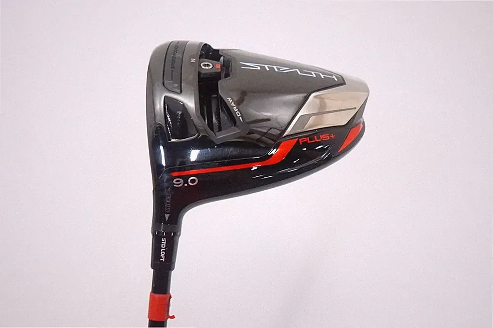 Taylormade Stealth Plus 9° Driver Regular Hzrdus Rdx Red 60 Lefty HC ^