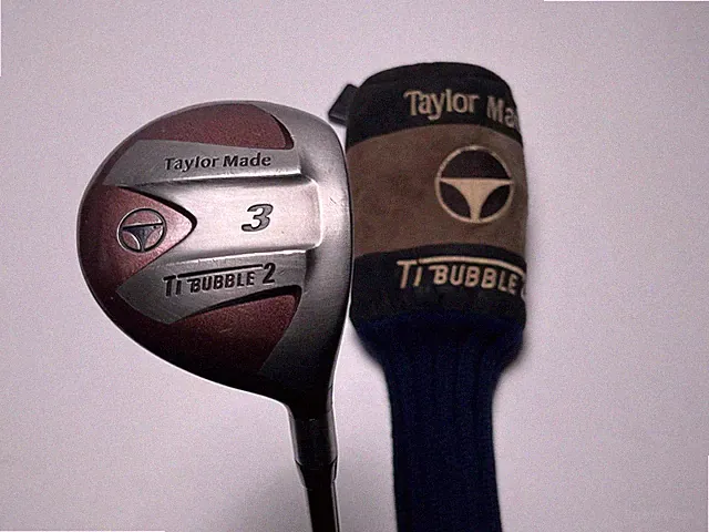 TaylorMade Ti Bubble 2 3 Fairway Wood 15* Bubble 2 R-80 80g Regular RH HC +1''