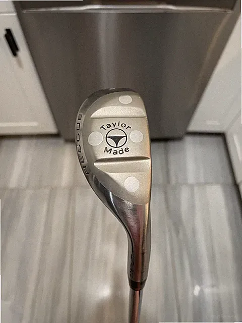 TaylorMade Titanium Bubble 15° Rescue, Precision Rifle S•90 Steel Flex, 40” RH