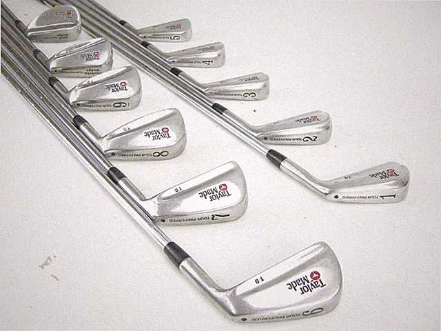 TaylorMade Tour Preferred T-D Iron Set 1-PW+SW Steel Stiff -3/4"