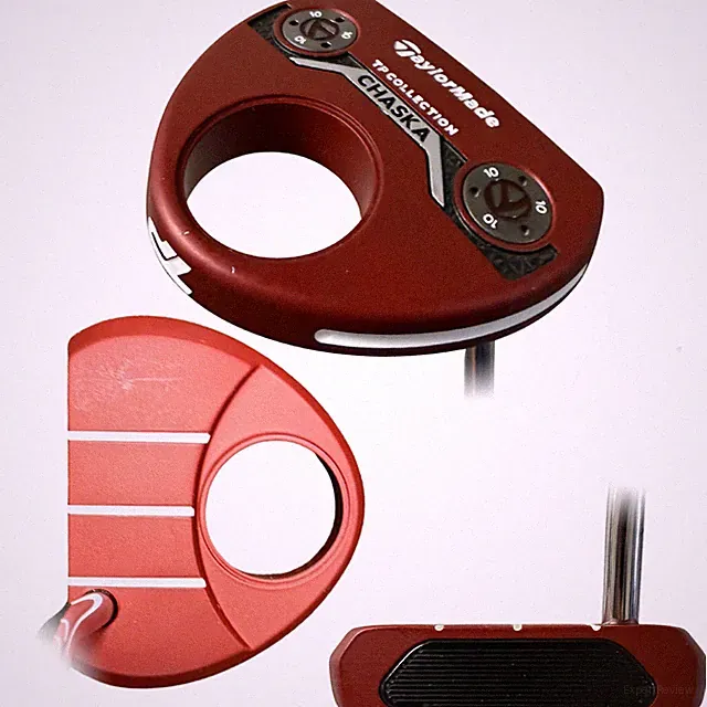 TaylorMade TP Collection Red Chaska Putter, Single Bend, Choose Length