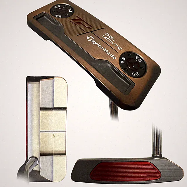 TaylorMade TP Patina Collection Del Monte Putter, Single Bend, 35in