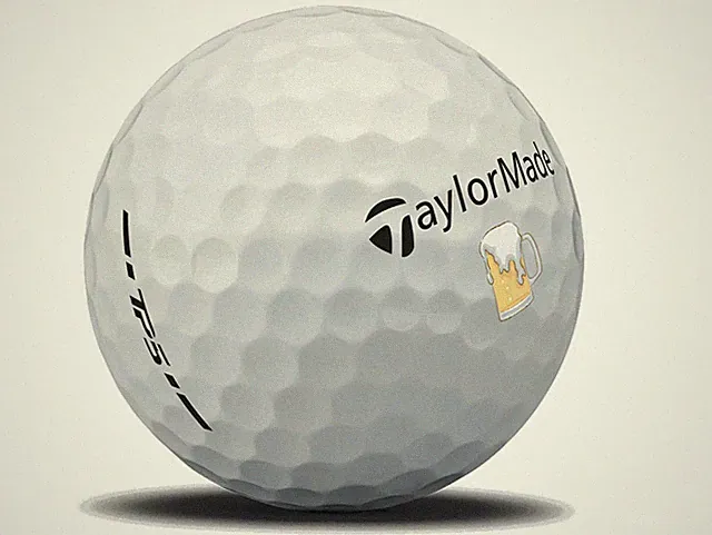 TaylorMade TP5 BEER Golf Ball - One Ball - Brand New