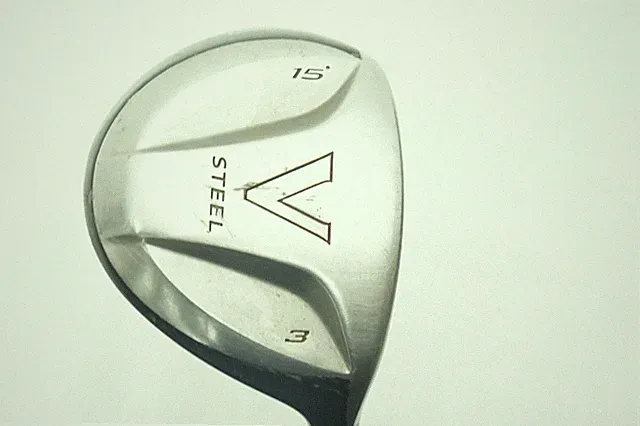 TAYLORMADE V STEEL 15 DEGREE 3 FAIRWAY WOOD STIFF FLEX GRAPHITE 0755495 G36