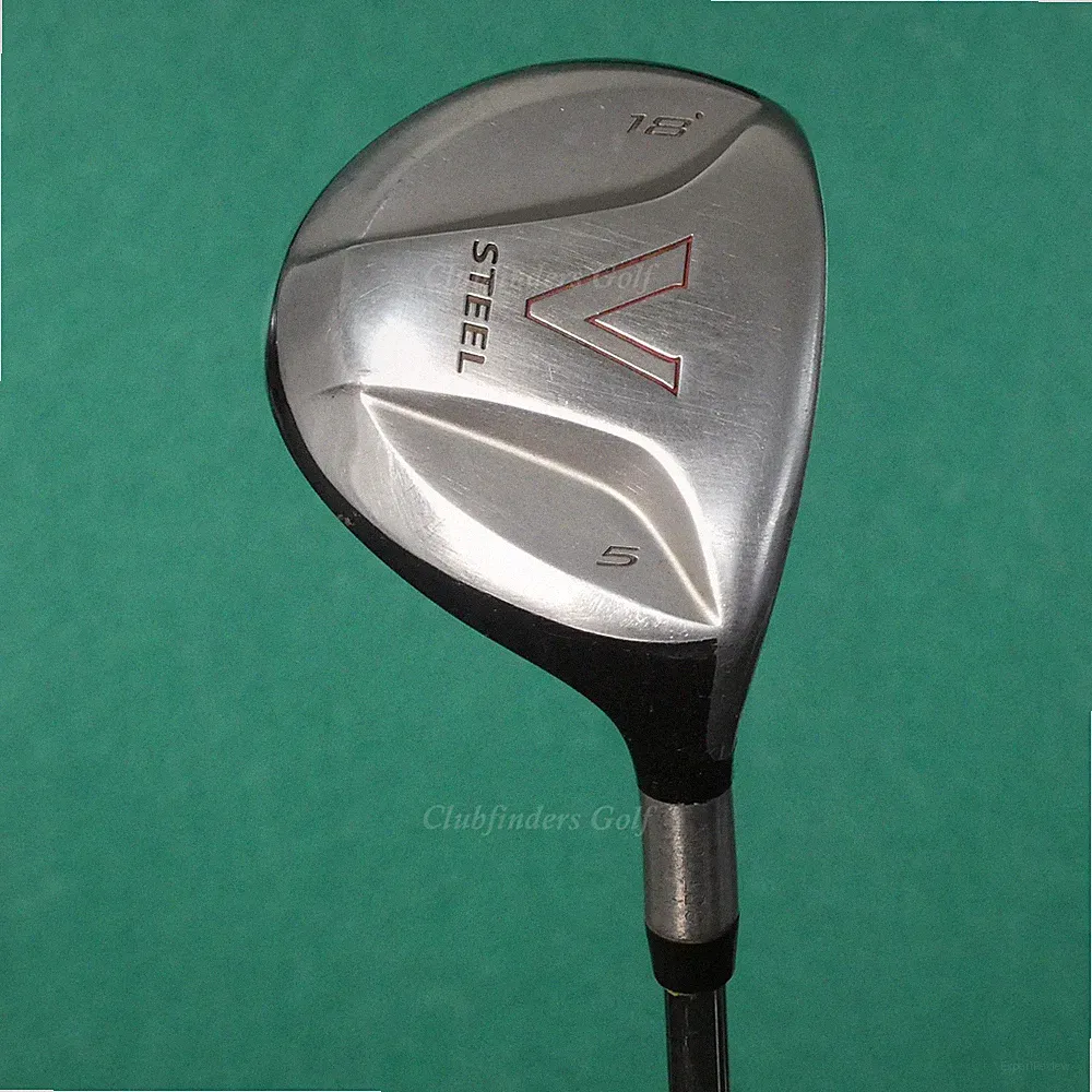 TaylorMade V-Steel Fairway 18° 5 Wood True Temper Stepped Steel Stiff