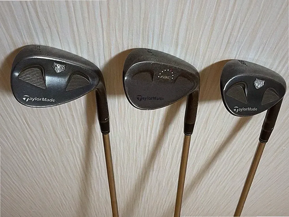 TaylorMade Wedge Set 50° 54° 58° Spin Control Used Golf Clubs