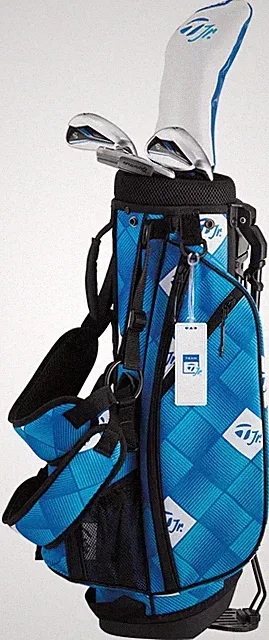 Team TaylorMade Junior 6-Piece Complete Golf Set(Height 42"-47") Ages 4-6 RH/LH