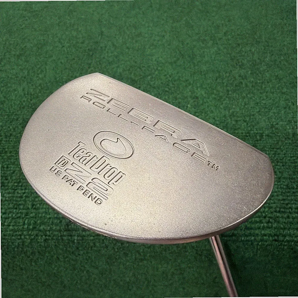 TearDrop Zebra TD Z2 Roll Face Single-Bend Mallet 35" Putter Golf Club
