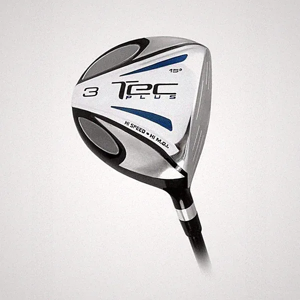 TEC+ FAIRWAY #3 WOOD MENS RIGHT 15 DEGREE GRAPHITE SHAFT; ALL SIZES +HEADCOVER