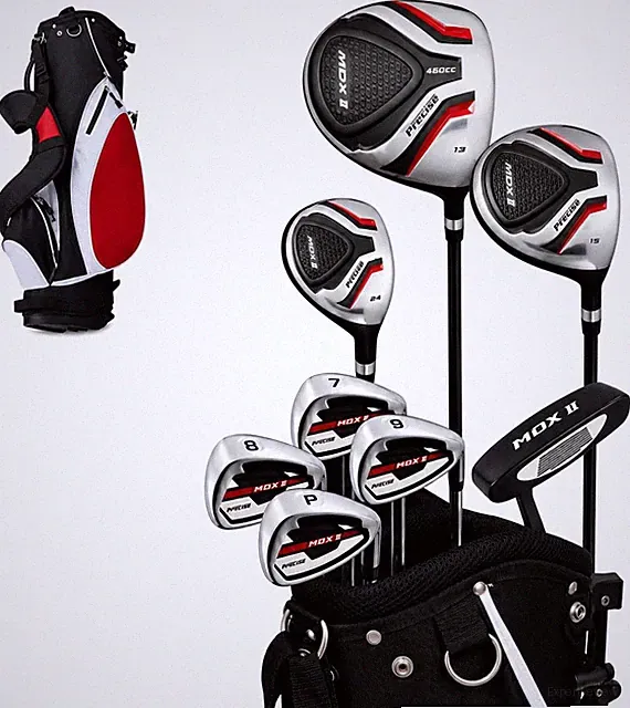 Teen Golf Club Set 13-16 - Driver, Irons, Putter, Bag & Headcovers Included