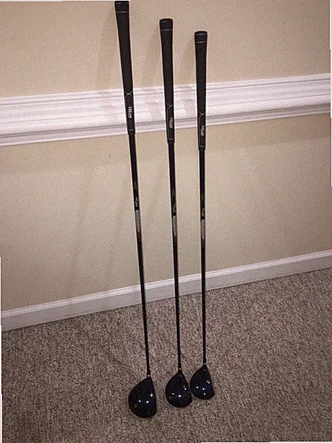 Texan Classics Beta Titanium Matrix T400 Driver 10.5 * 3 & 5 Woods Lo Torque