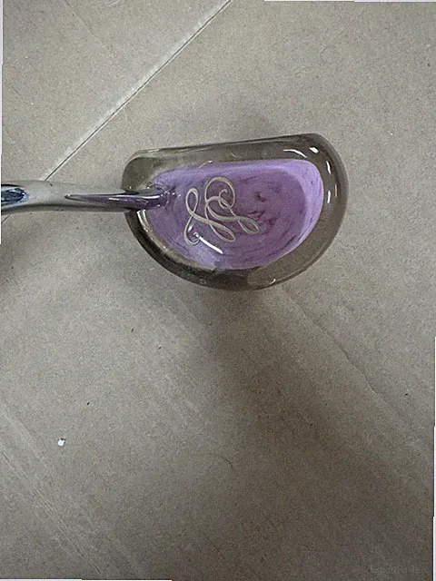 The Glass Putter Ray Mathews Jr. RH Golf Putter 35" Rare 2010 glass putter pink