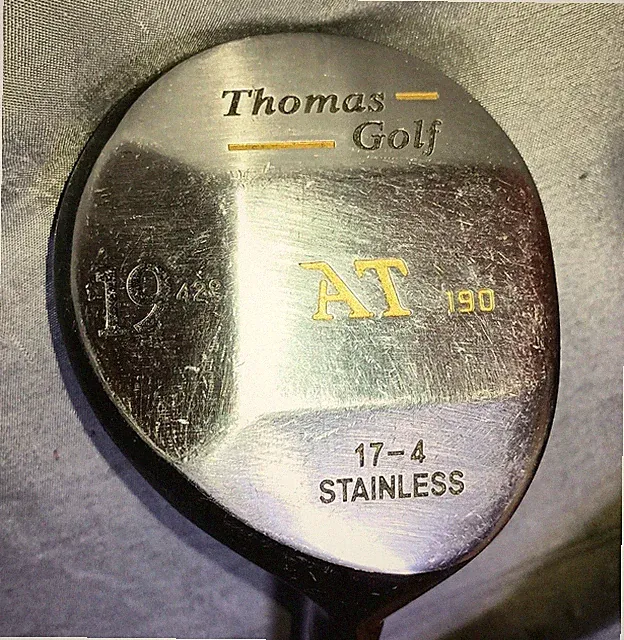 Thomas Golf AT 190 - 19 Wood 42° Steel Shaft Club Original Grip