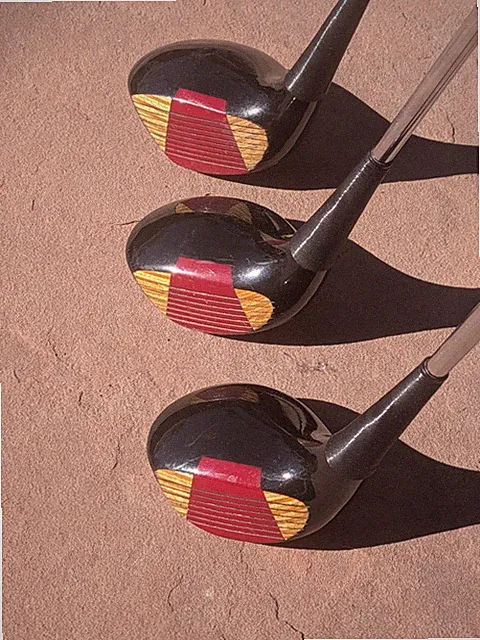 Three Vintage Wilson 1200-GE Woods 1 - 3 - 4 RH 44" Excellent Condition $49