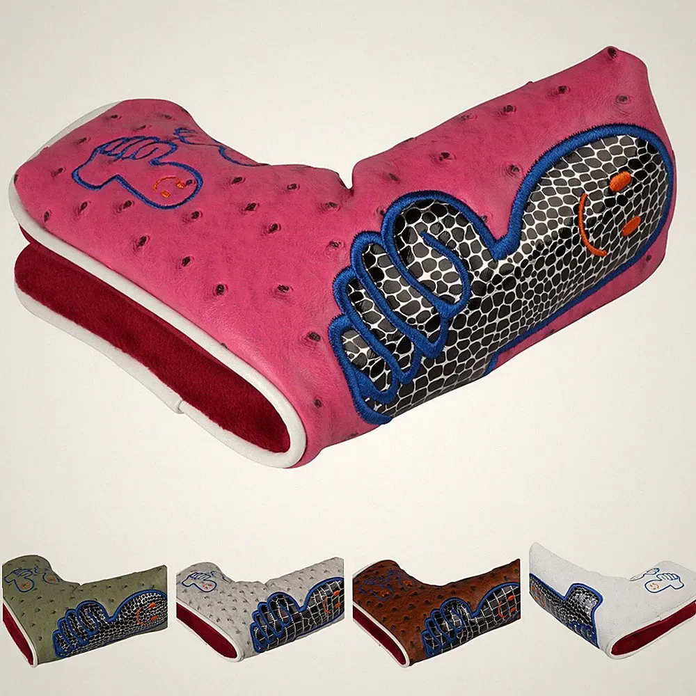 Thumb Golf Putter Head Cover for Blade Putters with Magnetic Closure