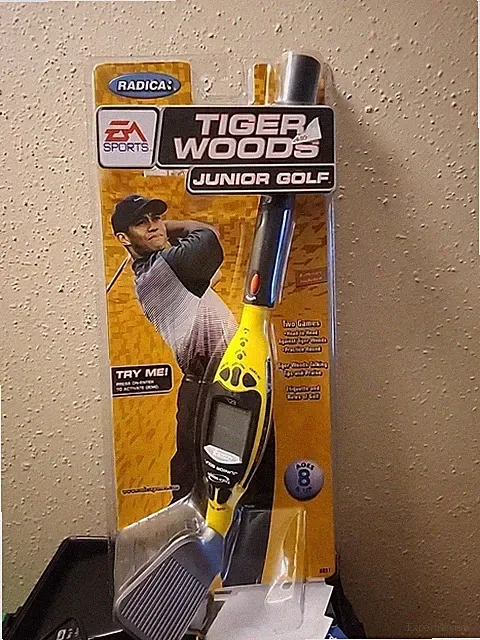 Tiger Woods 2000 Junior Golf Practice Club Radica Games EA Sports