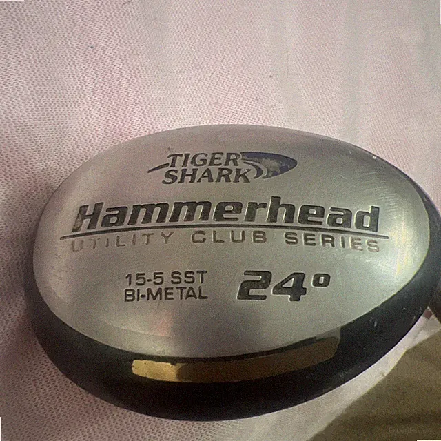 Tigershark Hammerhead utility Bi-Metal 26* Golf Club R-Flex Graphite Shaft RT350