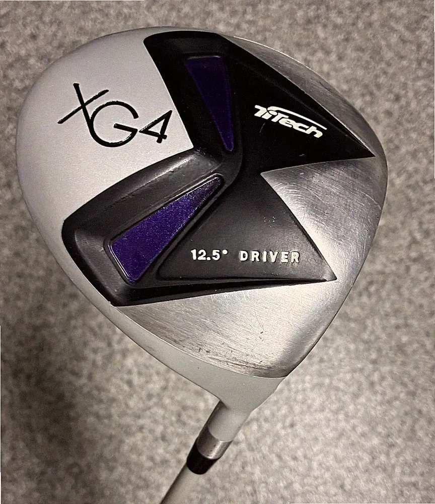TiTech XG4 Driver 12.5 EMC Uniflex Low Torque Hi Kick Shaft 45" Head Cover RH