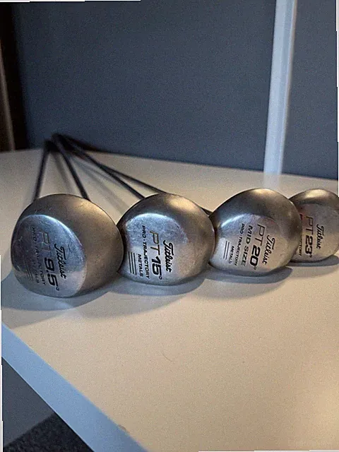 Titelist PT Pro Trajectory Metals Driver And Fairway Words Set 9.5, 15, 20, 23