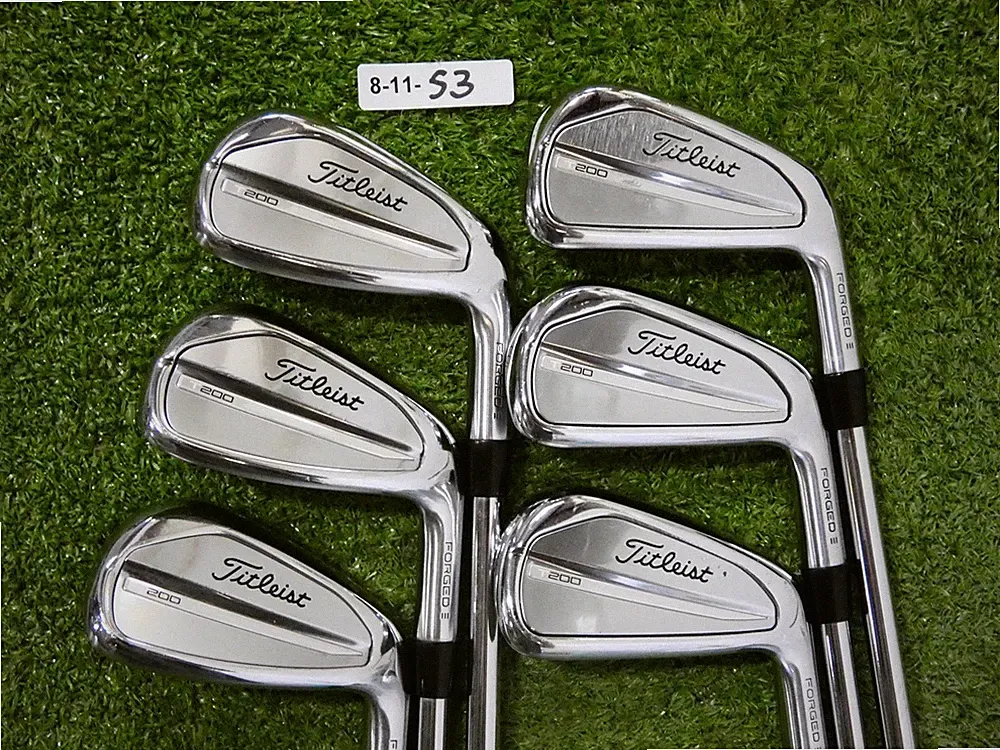 Titleist 2023 T200 Forged Irons 5-P Stiff Steel
