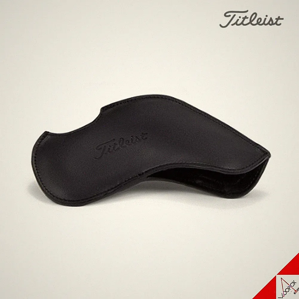 Titleist 2024 Golf Jet Black Premium Iron Head Cover 1ea TA24ICVSK-Authentic