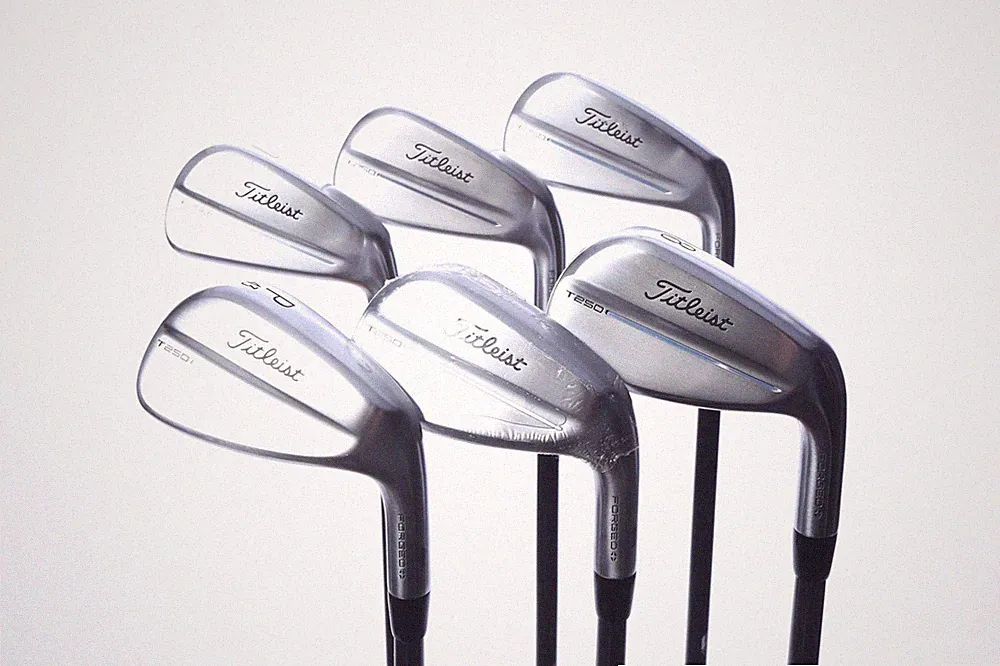 Titleist 2025 T250 Iron Set 5-PW -0.5 in Regular Flex Graphite Shaft Mint