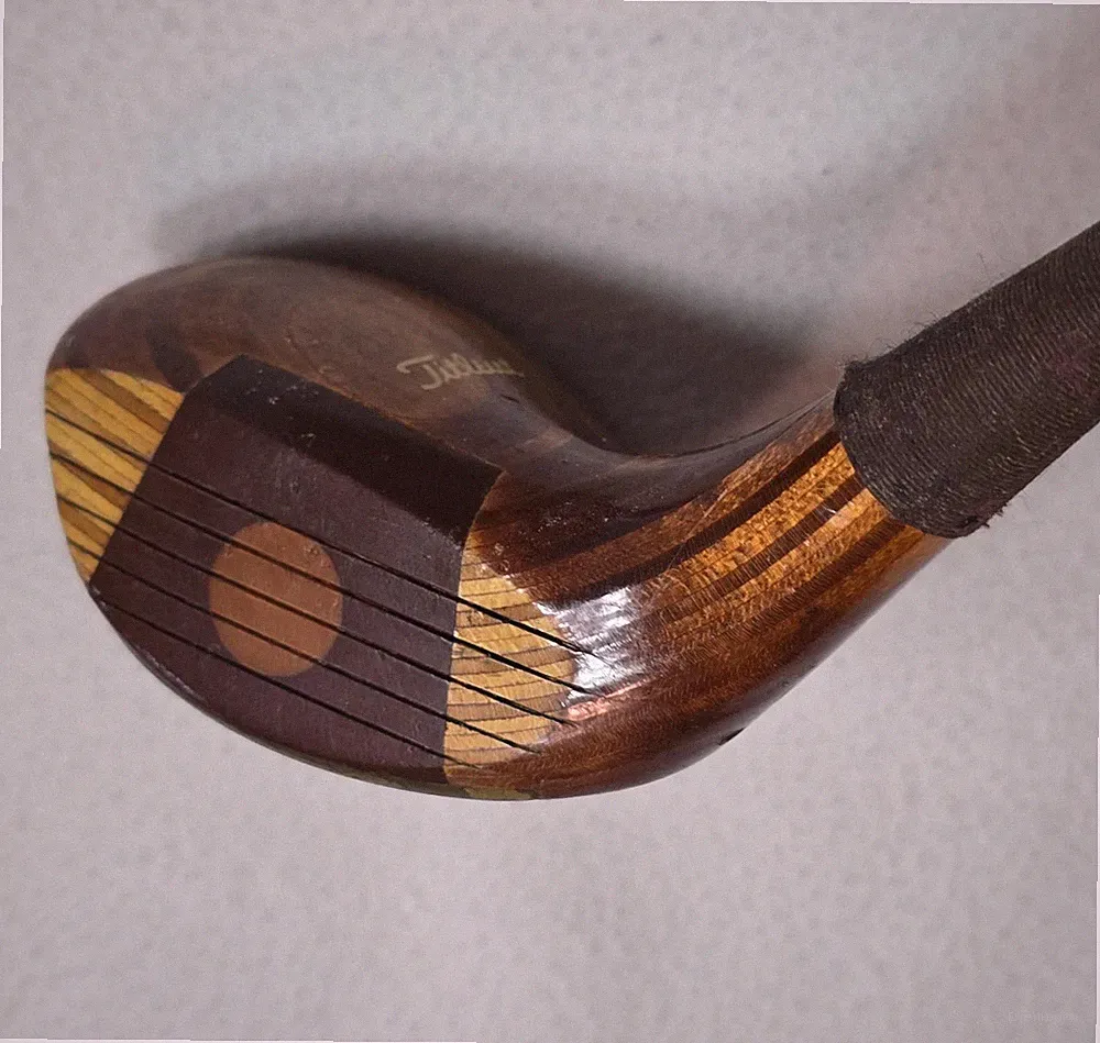 Titleist 4 Wood Persimmon Wood Golf Club RH Regular Flex Vintage Golf 42.5 in