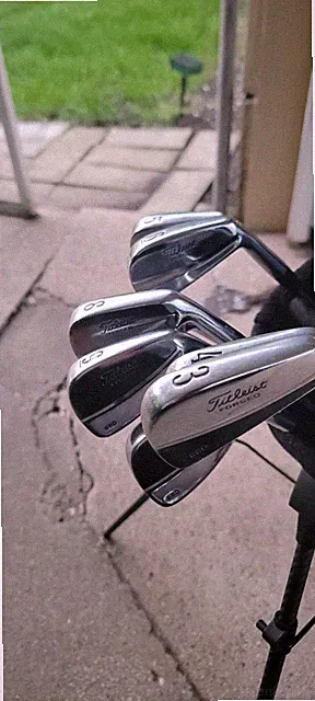 Titleist 680 FORGED Irons 8pcs Precision Rifle FCM 5.0 3-6 True Temper TX90 7-PW