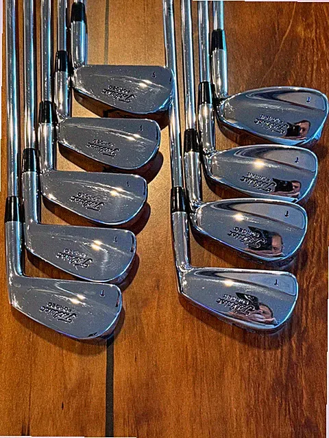 Titleist 681 "T" Stamp Made for Tiger Irons 2-PW Dynamic Gold S400 All Original