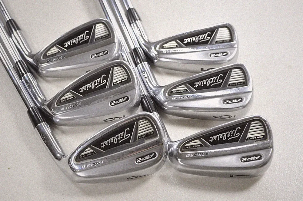 Titleist 710 AP2 5-PW Iron Set Regular Flex Project X Rifle 5.5 RH Steel #217457
