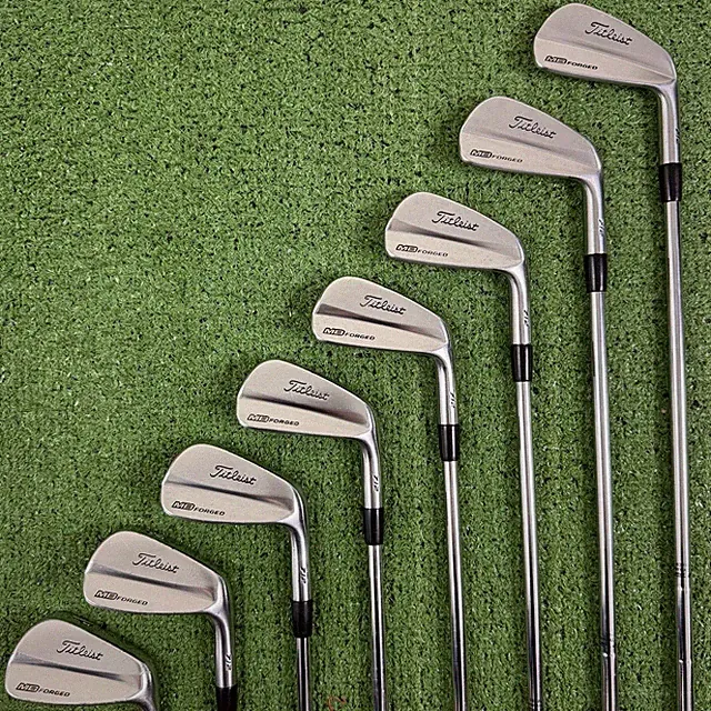 Titleist 712 MB Forged Iron Set 3-PW Dynamic Gold S300 Stiff Flex Steel RH