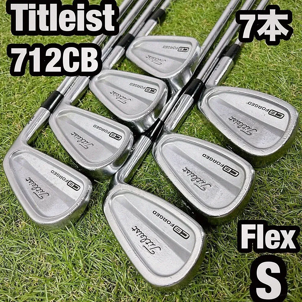 Titleist 712CB Golf Iron Men's Beginner 7 Clubs