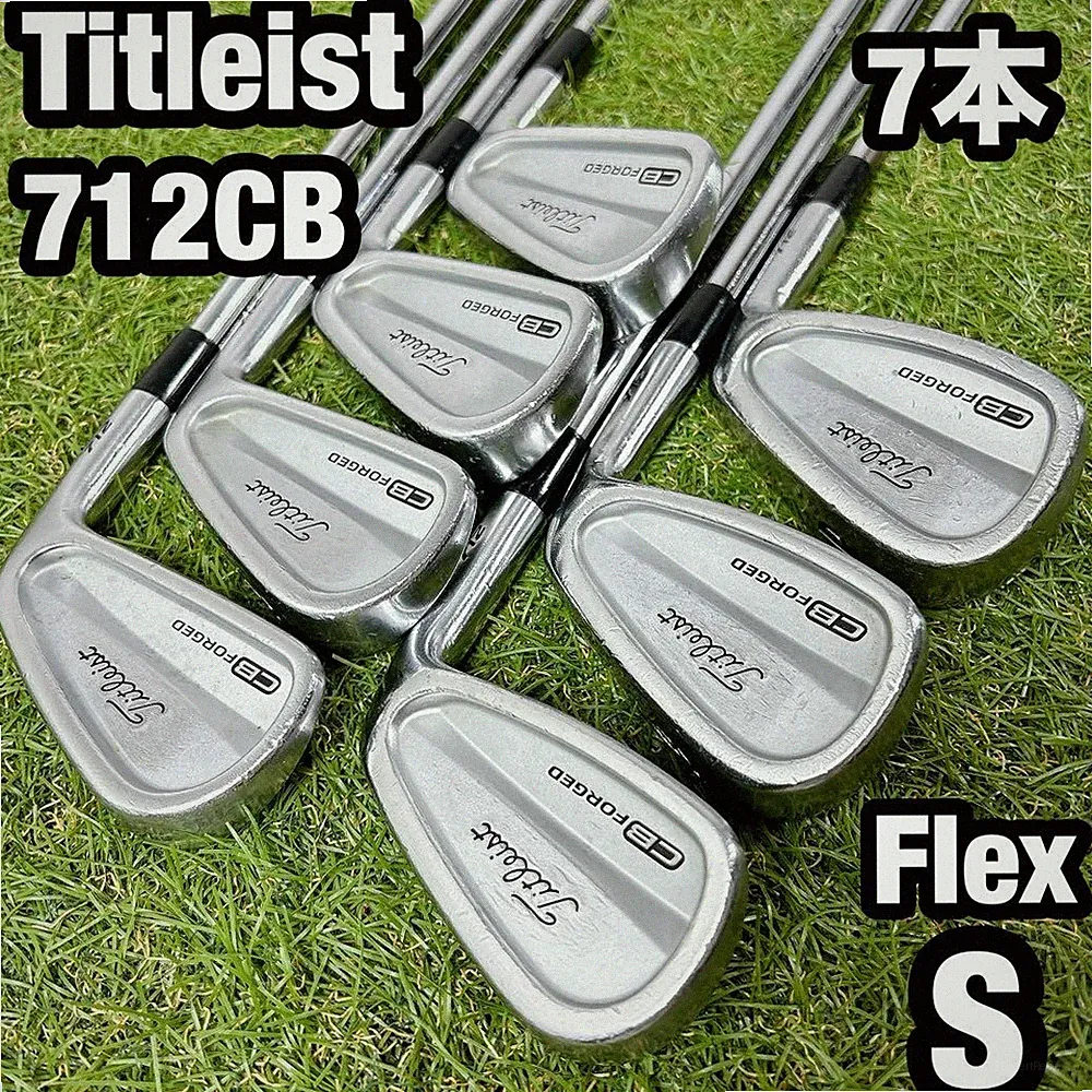 Titleist 712CB Golf Iron Men s Beginner 7 Pieces Introduction From Japan