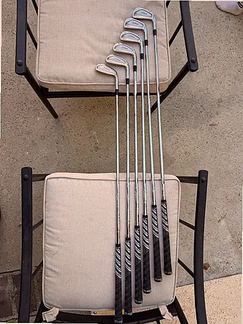 Titleist 716 CB Irons S300 Stiff Steel Shaft New Grips Men’s RH 4-9 Iron