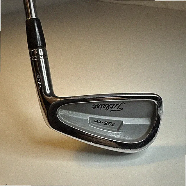 Titleist 735.CM Chrome Forged Single 4 Iron True Temper Dynamic Gold Steel Shaft
