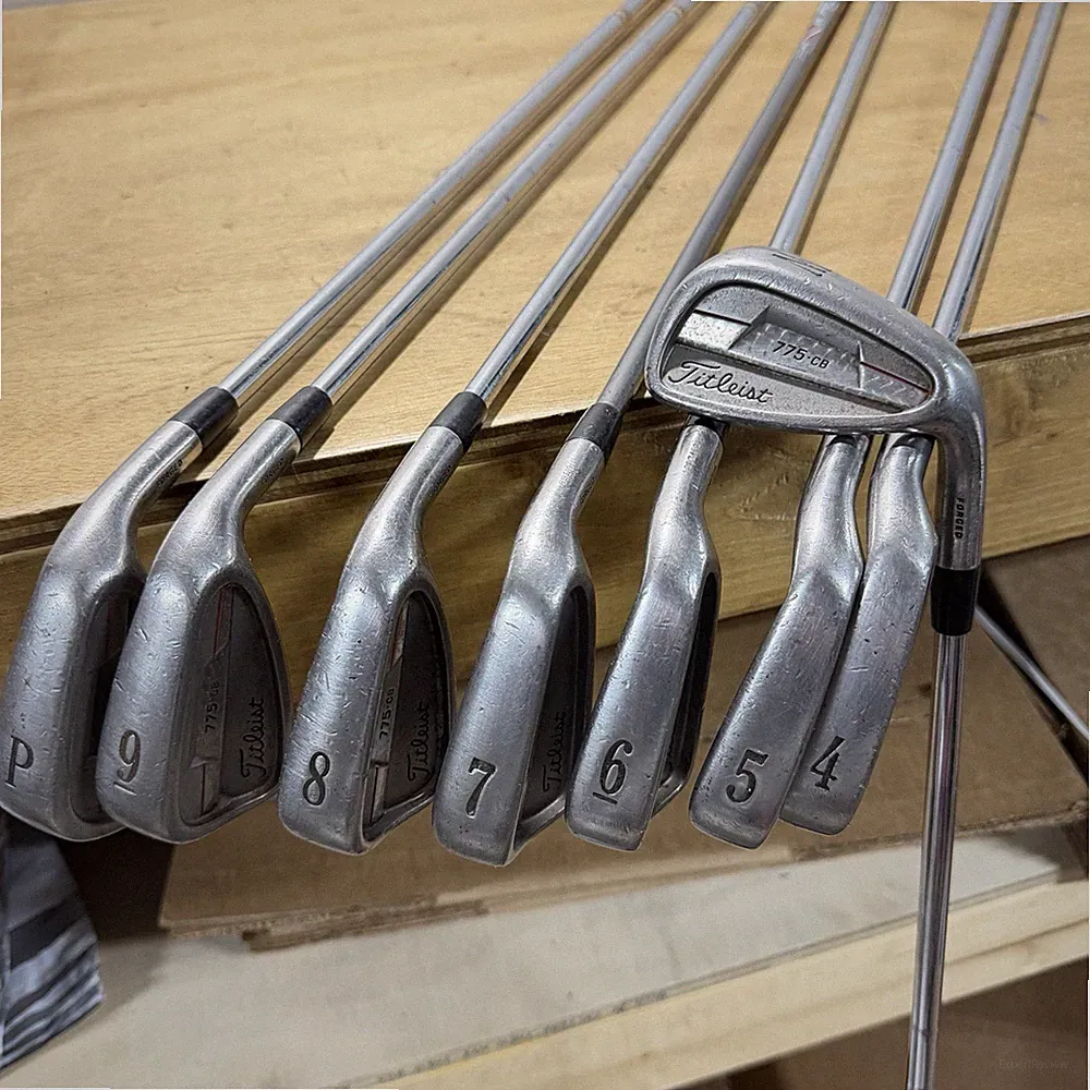 Titleist 775.Cb Iron Set 4-Pw, Gw Stiff Flex Dynamic Gold Steel Golf Club Set