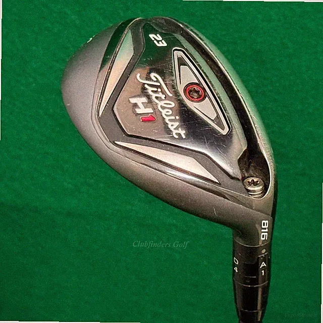 Titleist 816 H1 23° Hybrid Project X HZRDUS Smoke RDX 80gHY 6.0 Graphite Stiff