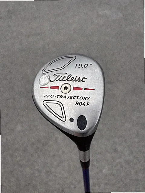 Titleist 904F Pro Trajectory 19 Degree Graphite Stiff Flex Shaft