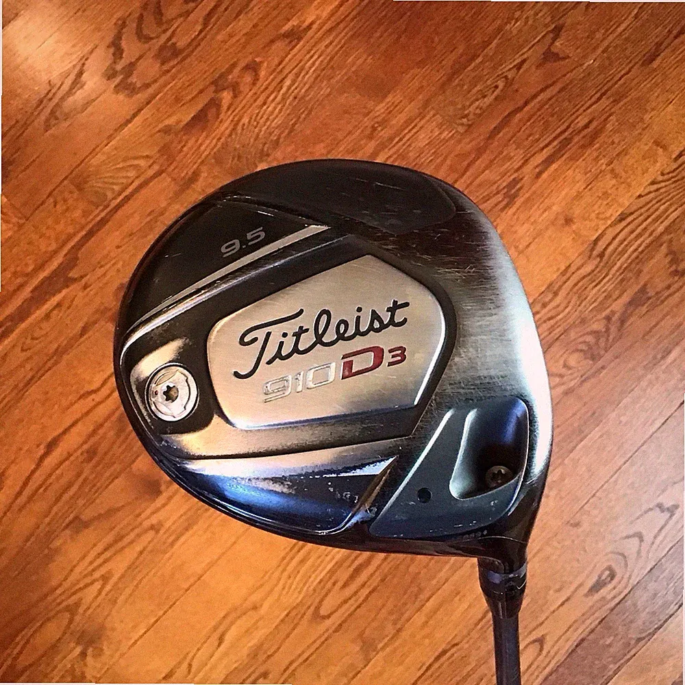 Titleist 910 D3 Driver 9.5° Aldila RIP 60 Stiff Flex Shaft 44.5” RH New Grip