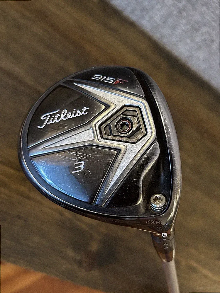 Titleist 915F 3 Fairway Wood 15°, Diamana S+ Blue 70 Flex Regular RH Golf Club